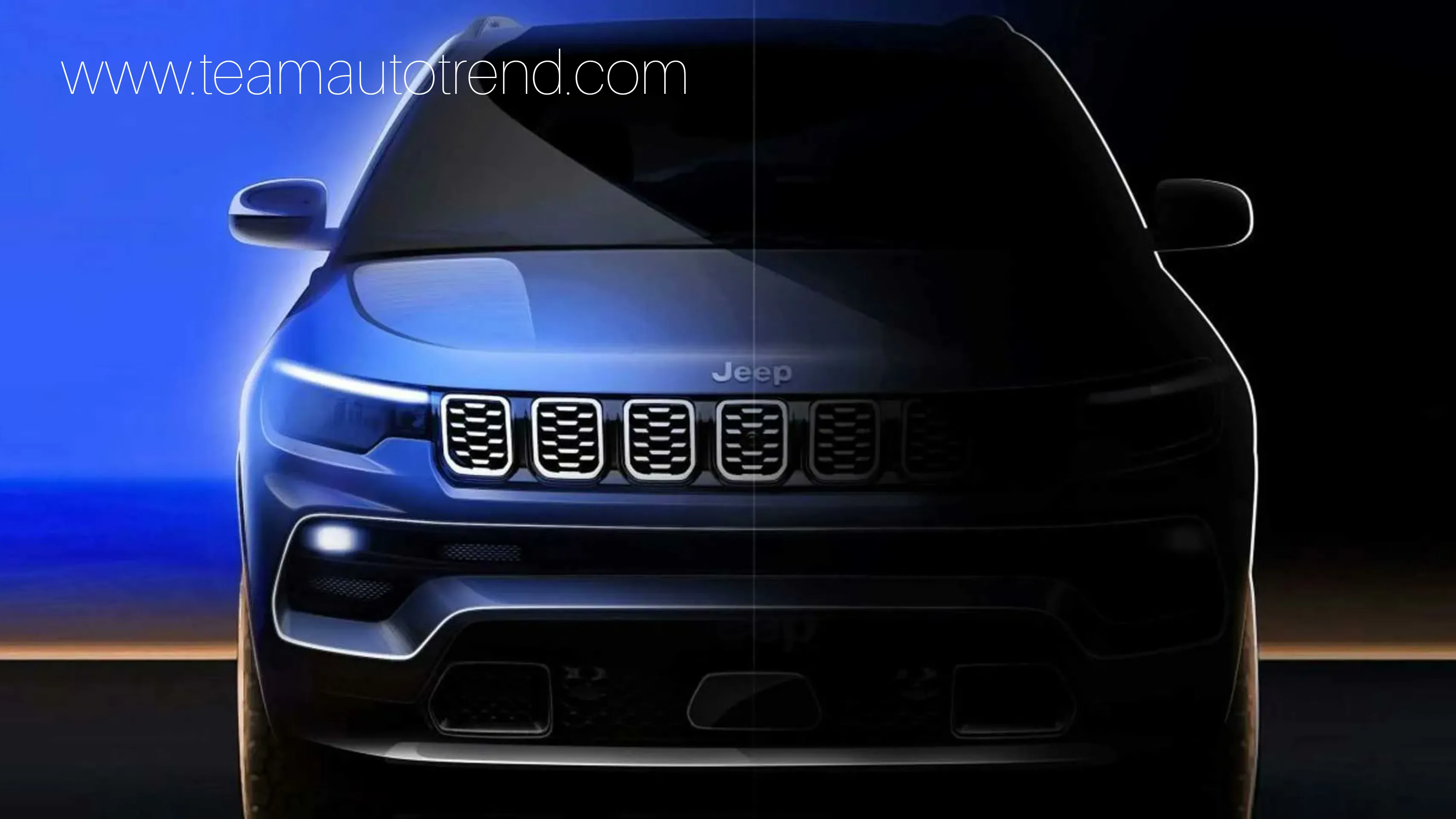 Jeep Compass Facelift Interior and Exterior Teased Ahead official Unvil