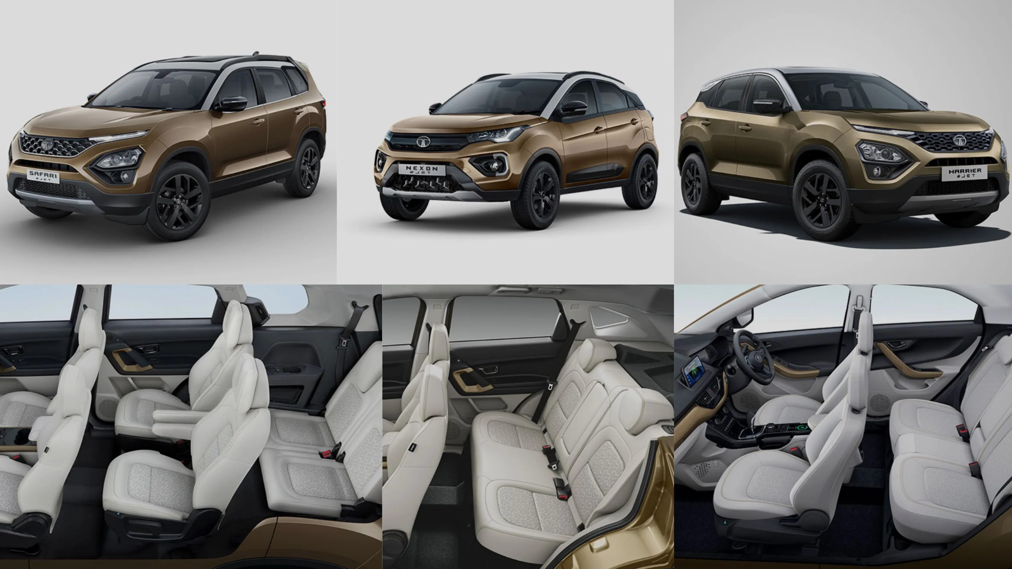 Tata Motors launches JET edition of Nexon, Harrier, Safari